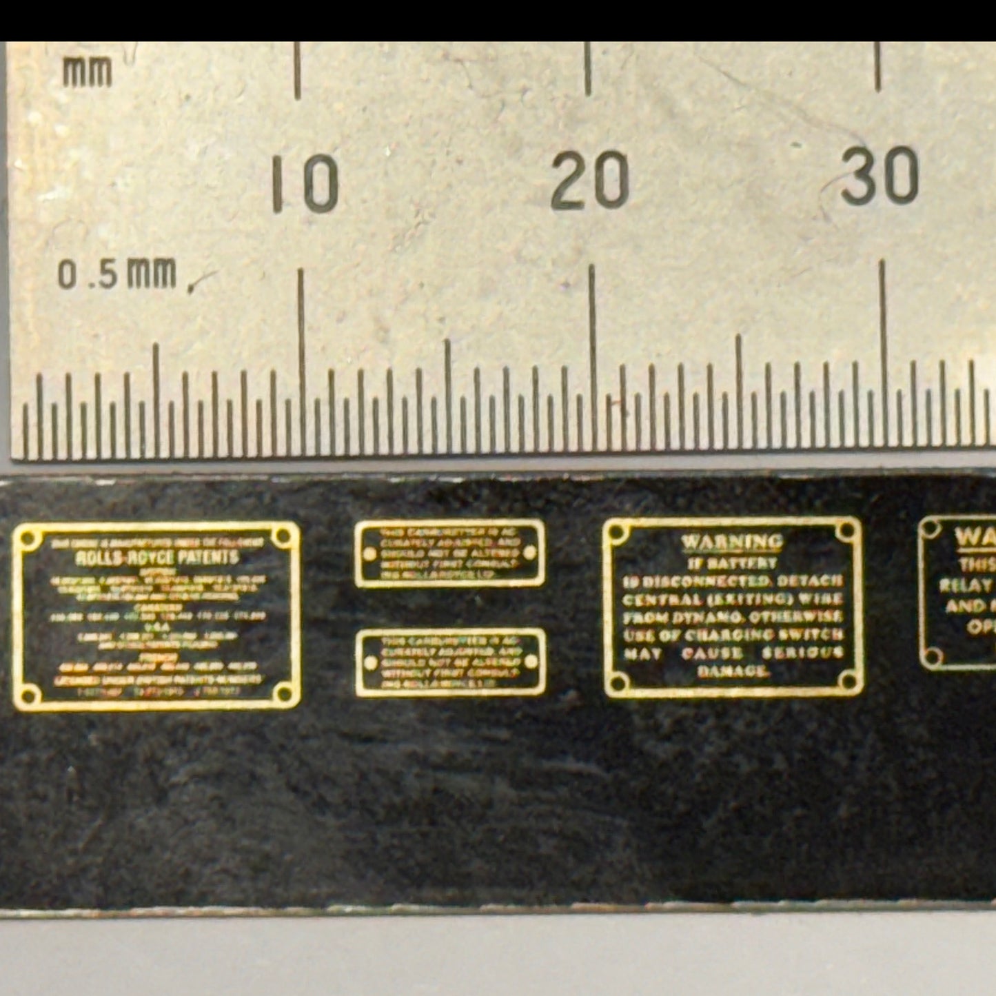 Rolls-Royce ID Plates