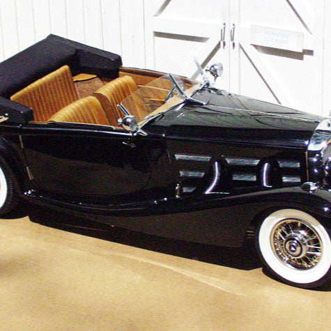 Mercedes Windshield Posts with Spotlights