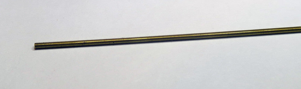 Threaded Rod 2.0mm x 120mm Brass