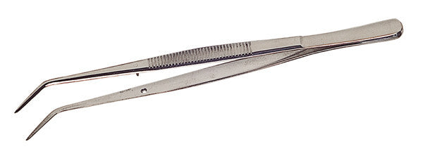 Tweezers, Curved with Pin - T062