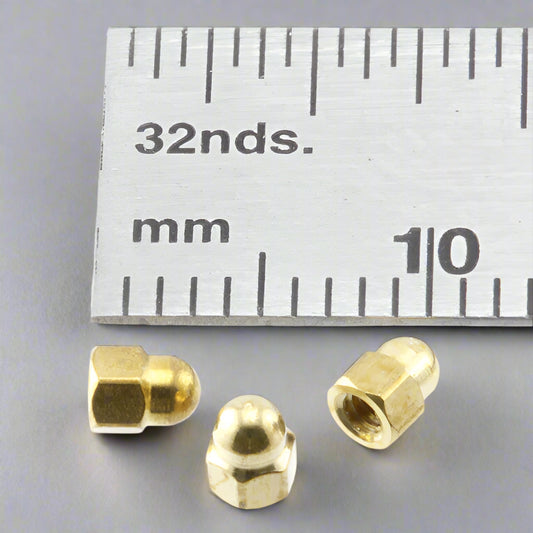 Acorn Nut  1.6mm Brass