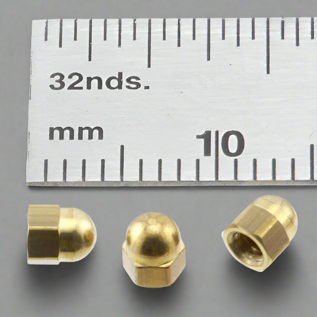 Nuts - Acorn - 2.0 mm - Brass - NA20