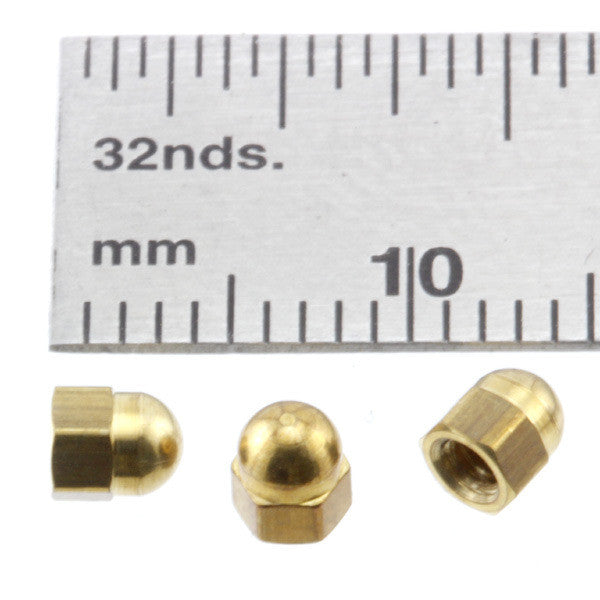 Nuts - Acorn - 2.0 mm - Brass - NA20