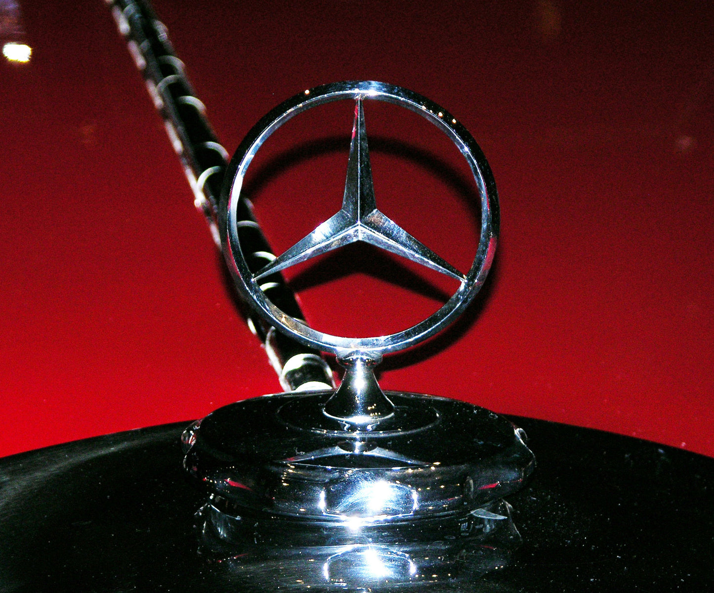 Mercedes Radiator Cap Sterling Silver