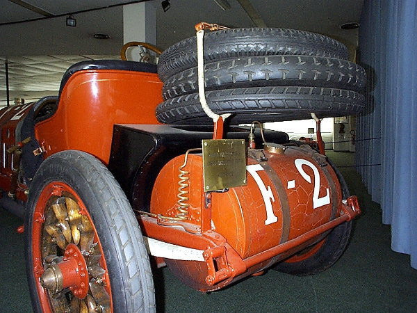 Fiat Spare Tire Support Racks