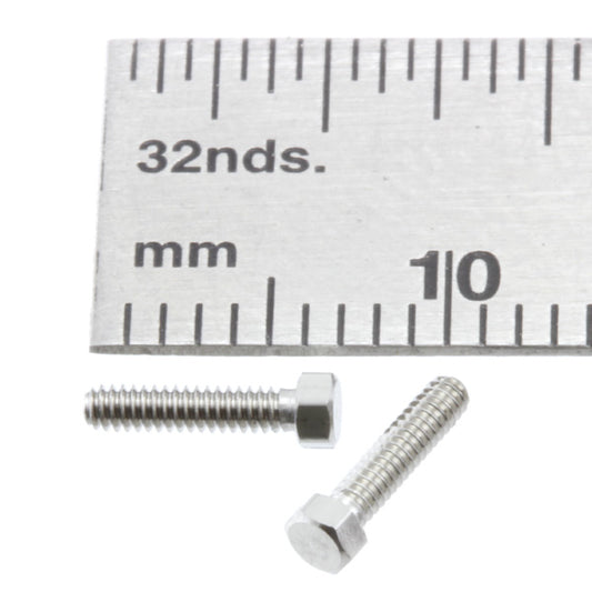 Bolts - Hex-Head - 1.4 mm X 12 mm - Nickel Plated Brass | BT1412n