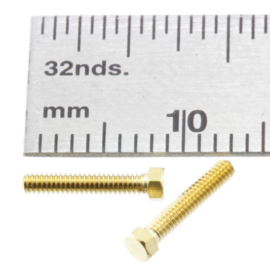 Bolts - Hex-Head - 1.4 mm X 8 mm - Brass | BT14