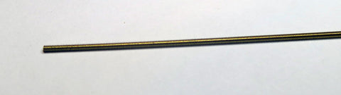 Rod - Threaded Brass - 1.6 X 120 mm - K007