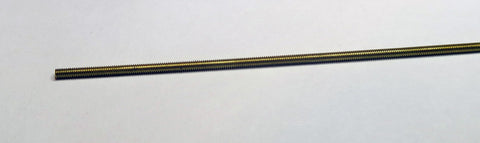 Rod - Threaded Brass - 2.0 X 120 mm - K114