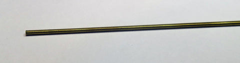 Rod - Threaded Brass - 2.5 X 120 mm - K115