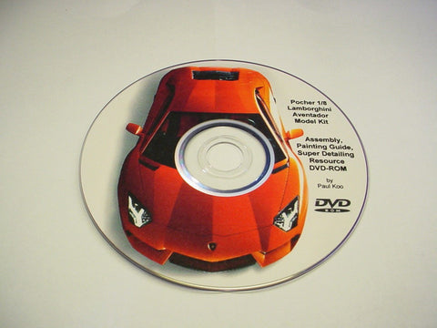 Pocher 1/8 Lamborghini Aventador DVD
