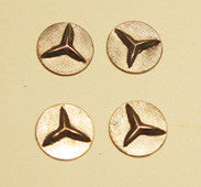 Raised Three-pointed Stars  - M006