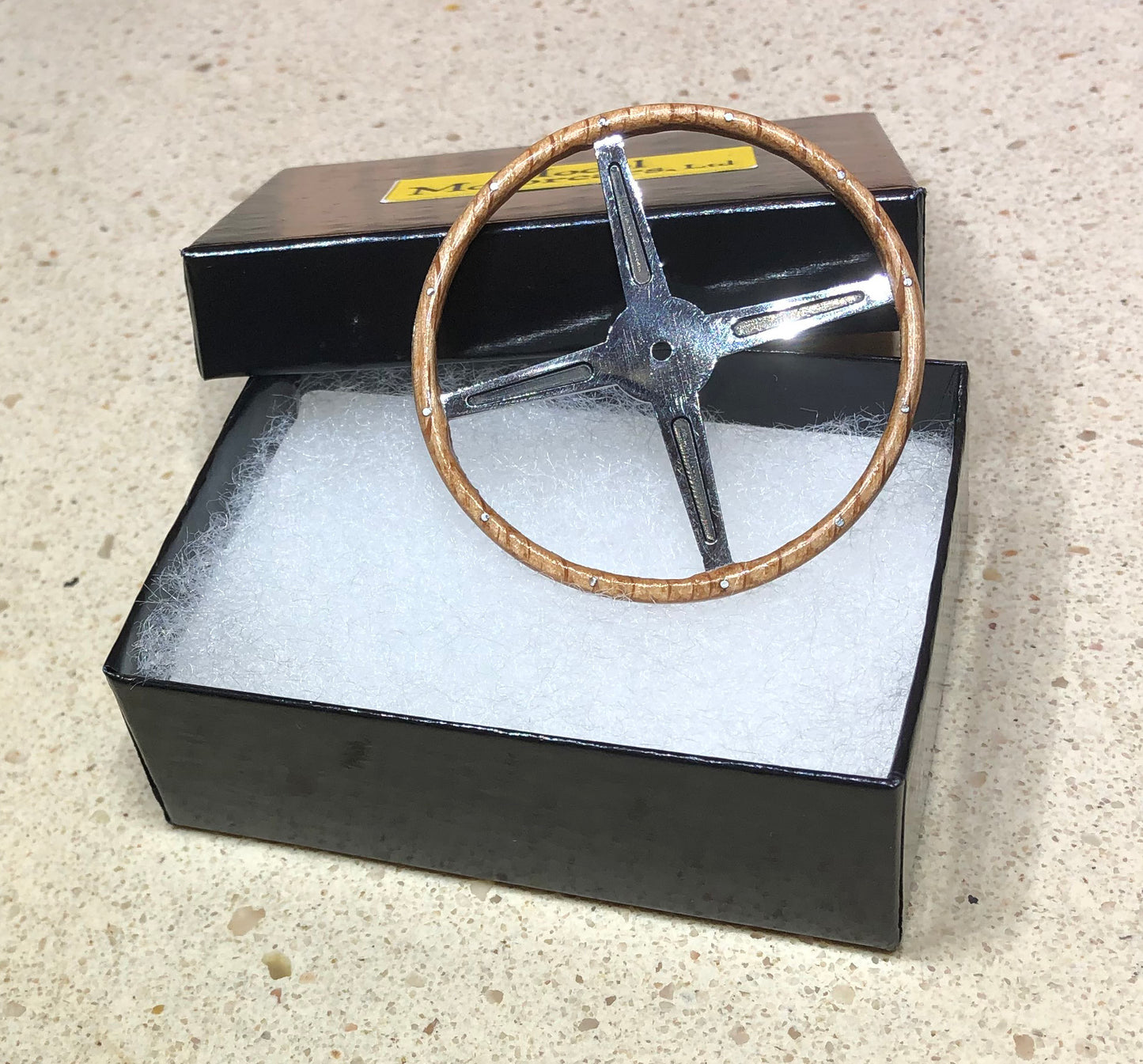 Steering Wheel, Real Oak - S004