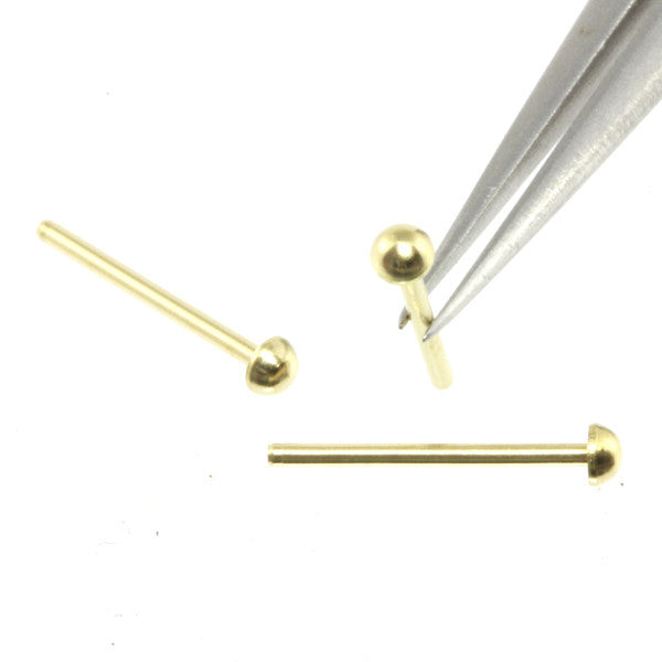Rivet - 1.6 mm Head Diameter - Brass - RT16