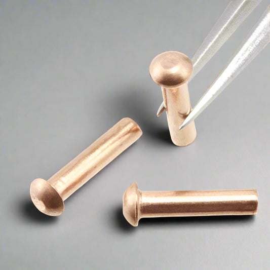 Rivet  2.3mm Head Diameter Copper