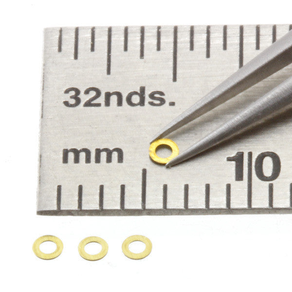 Washers - 0.8 mm - Brass - W008