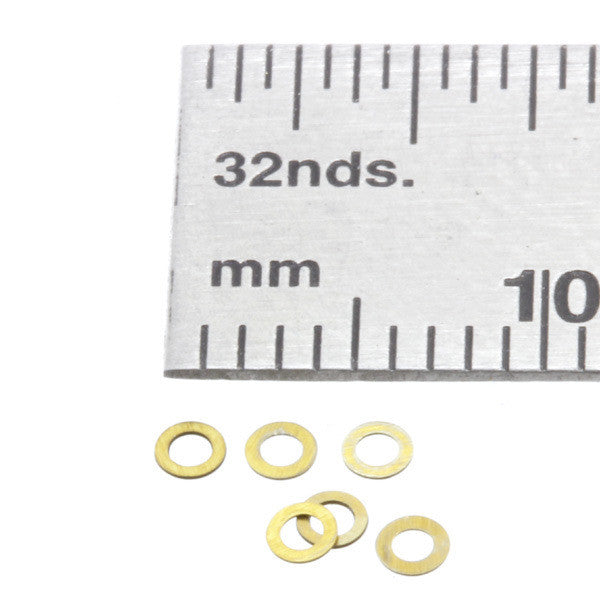 Washers - 1.0 mm - Brass - W010