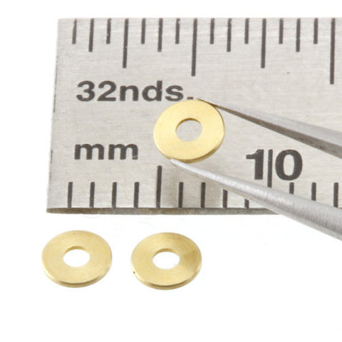 Washers - 1.2 mm - Brass - W012