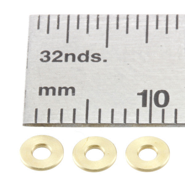 Washers - 1.4 mm - Brass - W014