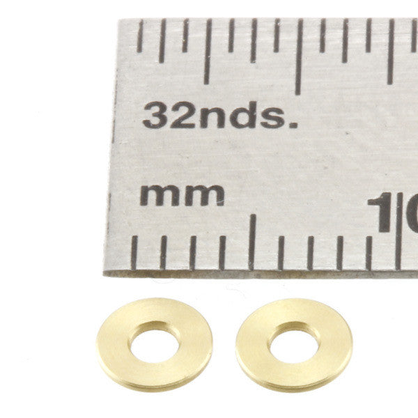 Washers - 1.6 mm - Brass - W016