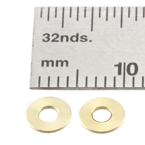 Washers - 2.0 mm -  Brass - W020