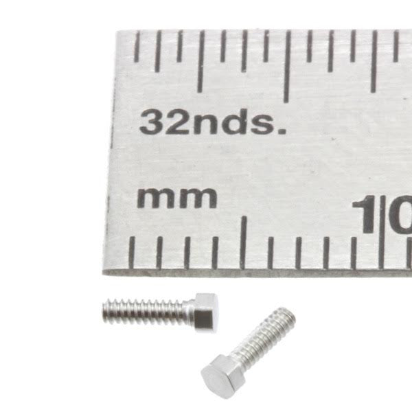 Bolts - Hex-Head - 1.0 mm X 3 mm - Stainless Steel - BT103s